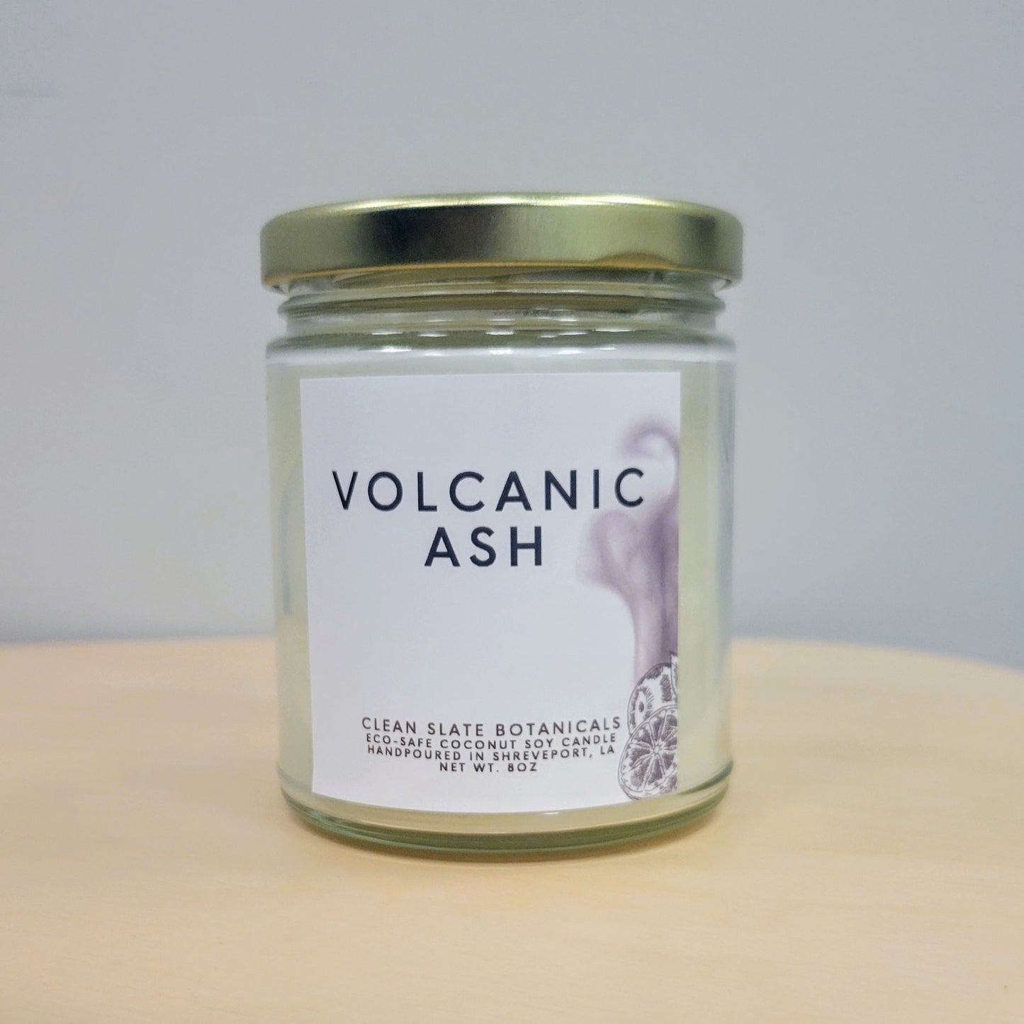 Volcanic Ash Core Candle