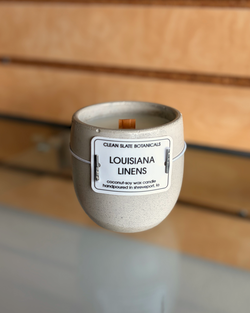 Louisiana Linens Artisan Candle