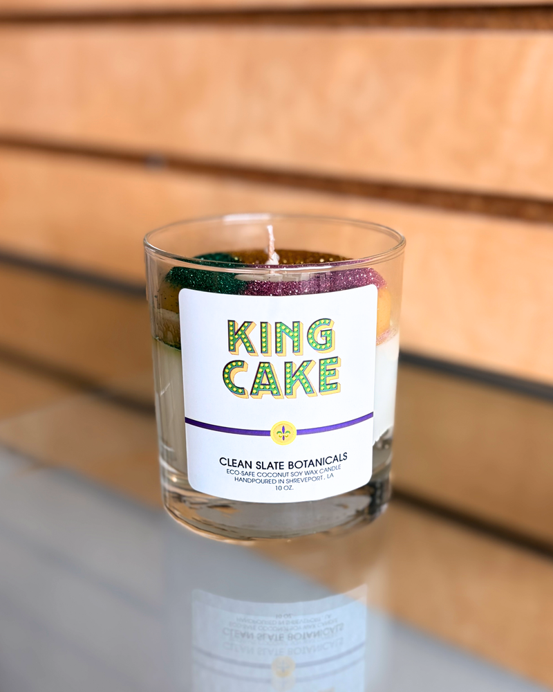 King Cake Candle