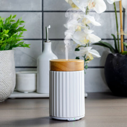 Ultrasonic Essential Oil Diffuser Wood & Ceramic