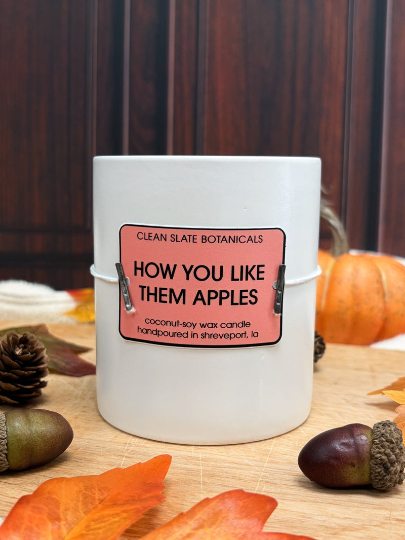 How You Like Them Apples Candle
