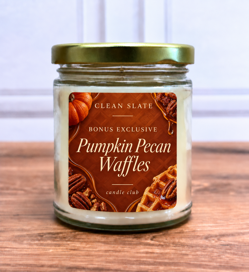 October Exclusive: Pumpkin Pecan Waffles