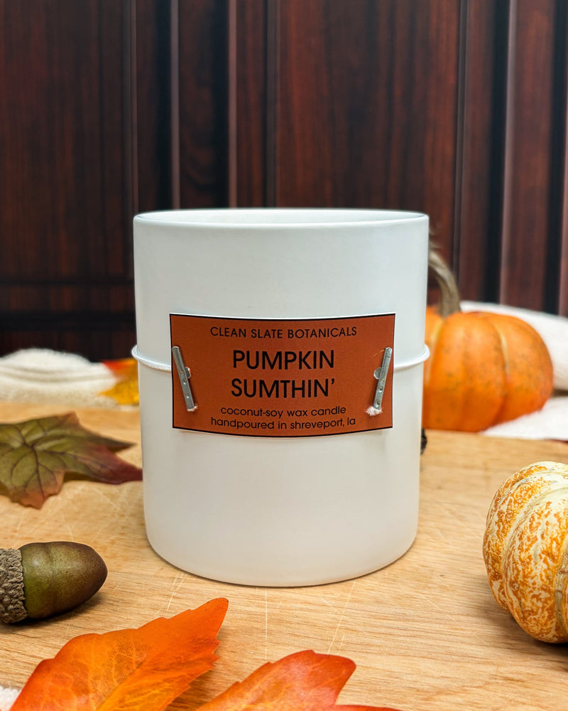 Pumpkin' Sumthin' Candle