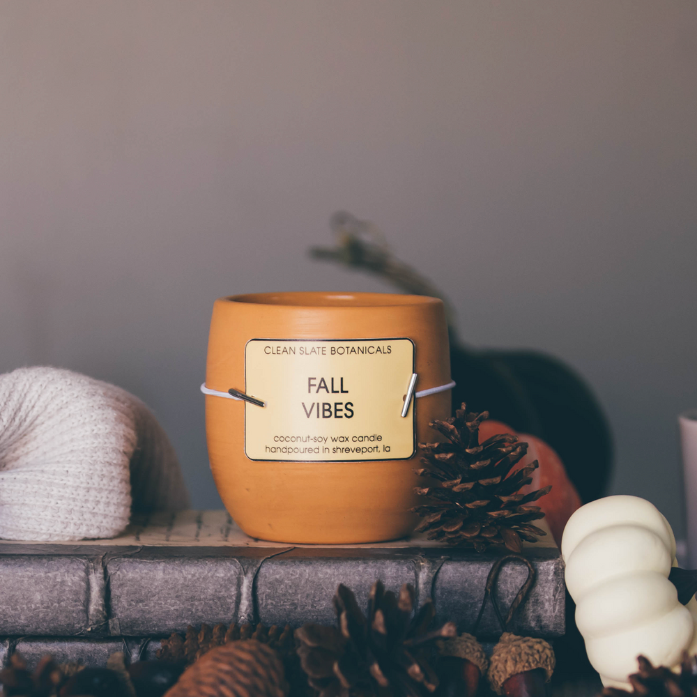 fall vibes candle