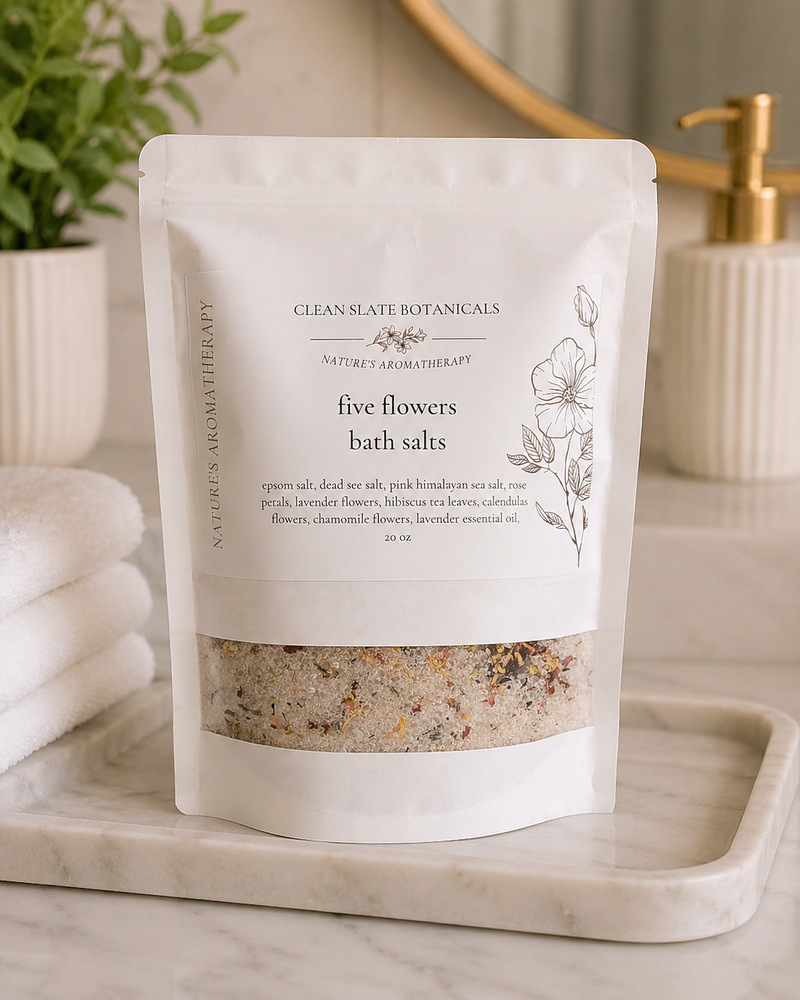 Five Flowers Bath Salts