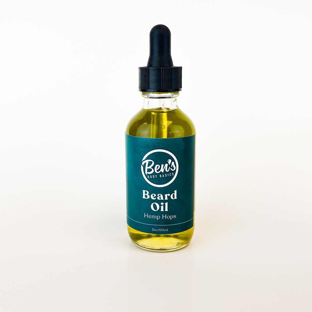 Hemp Hops Beard Oil - Ben's Body Basics