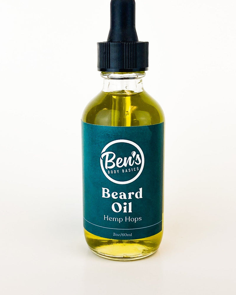 Hemp Hops Beard Oil - Ben's Body Basics
