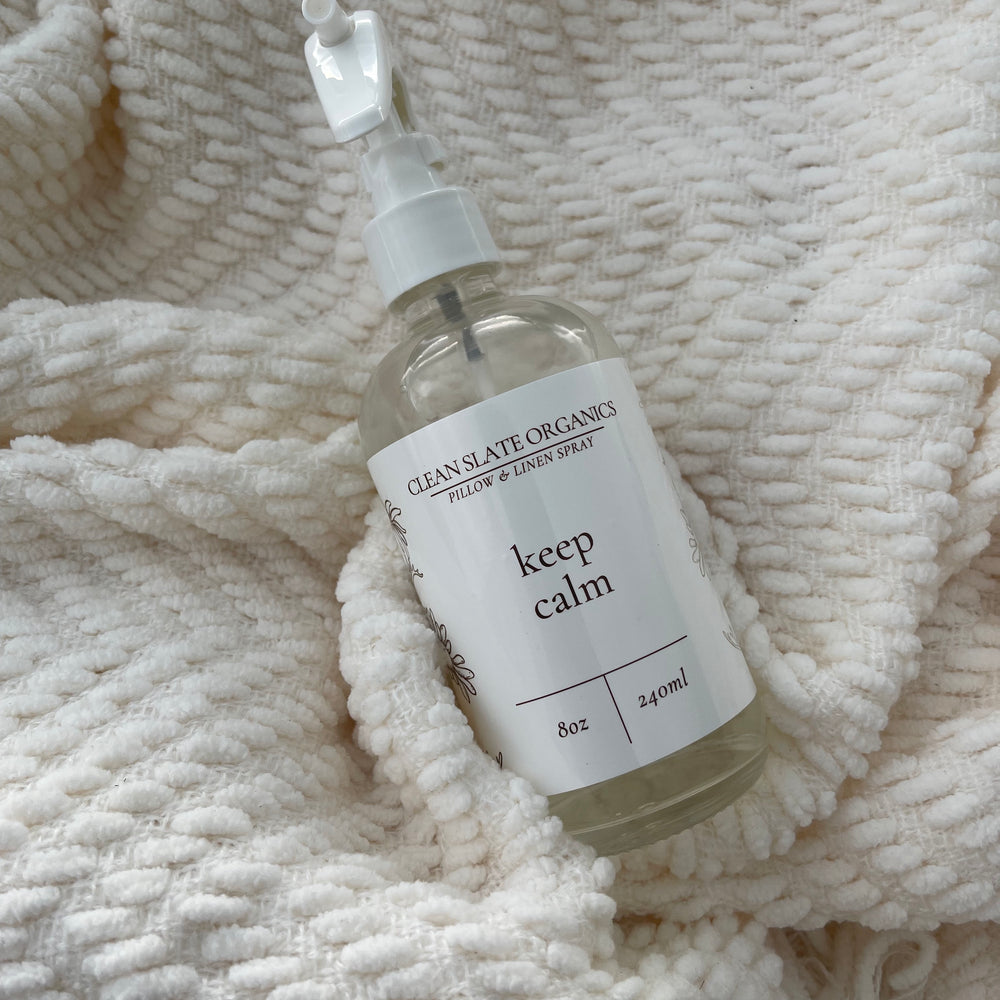 keep calm linen spray
