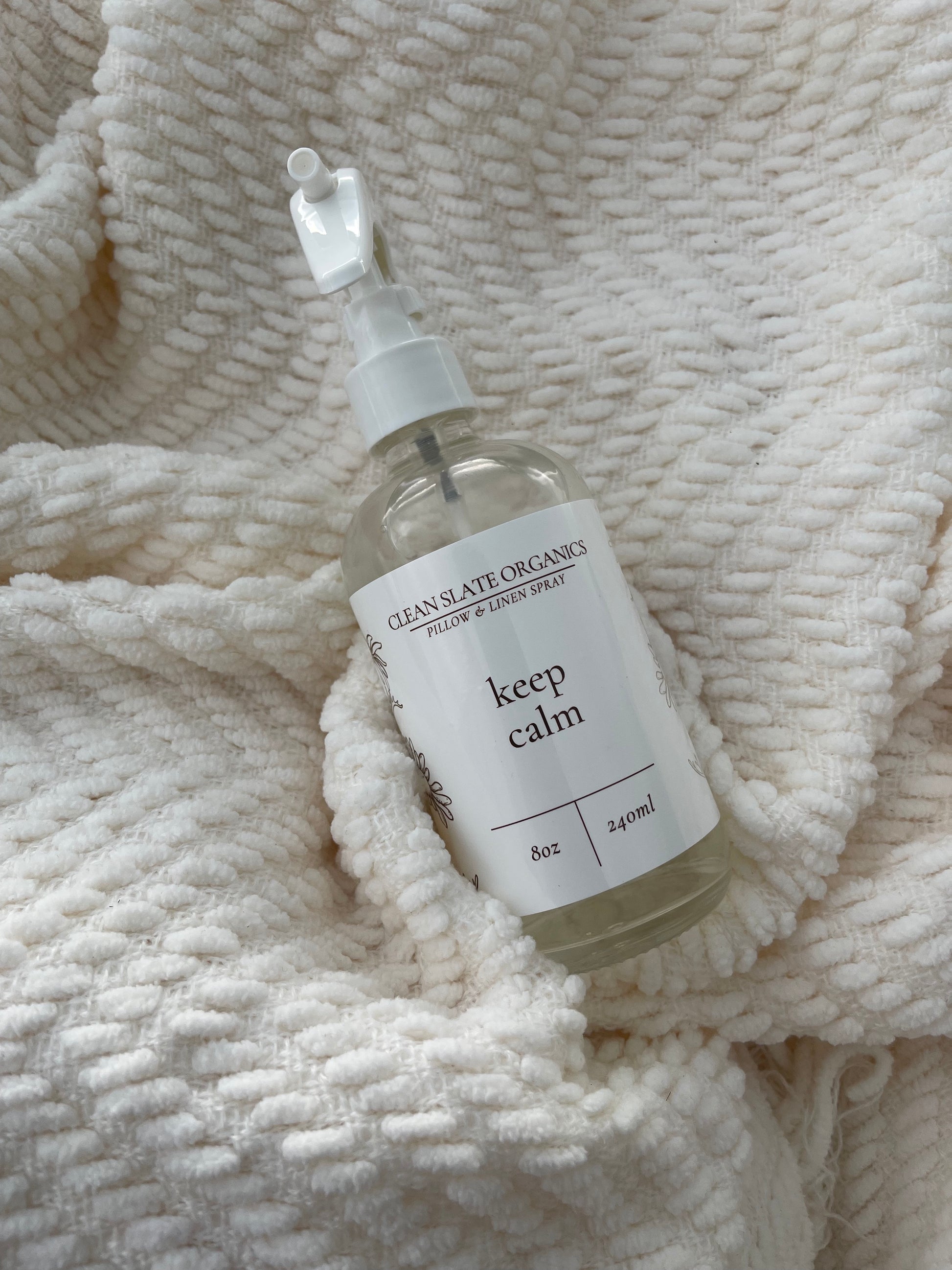 keep calm linen spray