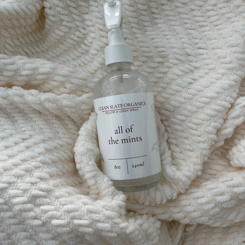 mint linen spray