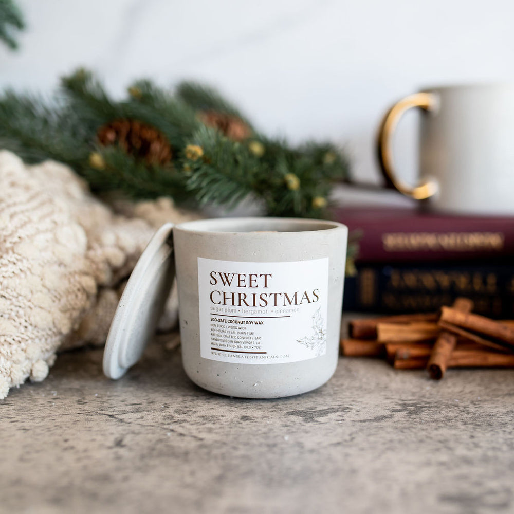 sweet christmas candle